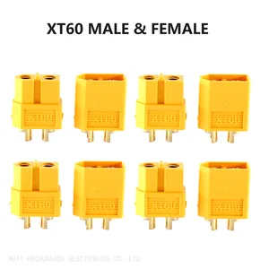 Amass Genuine XT60U XT60 XT60H-F/M Connectors With Back House Male Female Battery Connectors XT60U XT60 XT60H-F/M thumbnail-2
