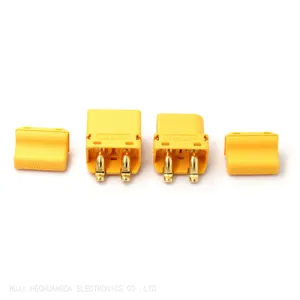 Amass XT60PT-F/M Connectors SMT PCB Solder Connectors XT60PT Male Female Battery Connectors thumbnail-2