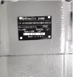 SBZSZ A15VSO SERIES Axial Piston Pump A15VSO280DRDGA0V/10MRVE4B41EU A15VSO280E2DRCHV/10MRVE4B21BEU Hydraulic Pumps thumbnail-2