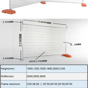 High Standard Temporary Fence Security Fence Export to Australia thumbnail-5