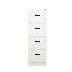 Vertical 4 Drawer Metal Storage Filing Cabinet Office Furniture Cabinet thumbnail-1
