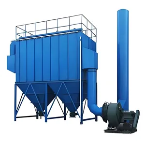High Efficiency Industrial Baghouse Dust Collector for Cement, Mining & Woodworking thumbnail-1