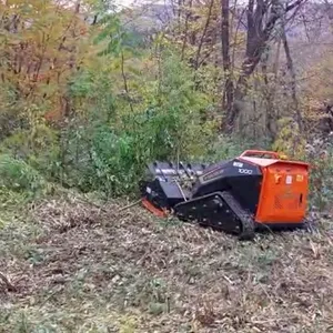 Time Saving Labor-Saving Commercial Use Versatile CE EPA Strong Industrial 4-Stroke Battery-Powered 1000mm Remote Flail Mulcher thumbnail-6