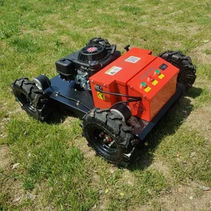 Agriculture Gasoline Powered Walking Speed 0~6Km/H Remote Operated Grass Cutter thumbnail-5