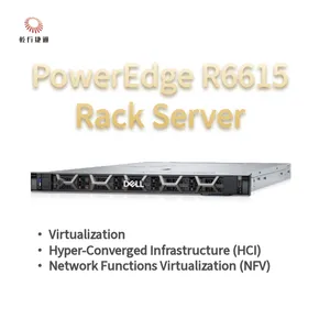 Dell PowerEdge R6615 1U Rack Server With 128 Memory and Direct Liquid Cooling，custom Storage Server，2 Way Server thumbnail-1