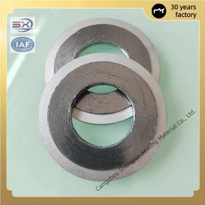 Spiral Wound Gasket Graphite Filled for Flange High Temperature Sealing thumbnail-3