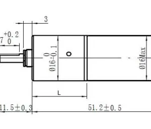 16mm DC Planetary Gear Motor 16RP1632 6V 12V 24V RS1632 Carbon Brush Micro Motor For Beauty Equipment thumbnail-2