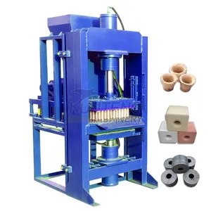 Nursery Block Hydraulic Press Machine Charcoal Rod Making Machine Lime Powder Forming Machine EPC thumbnail-1