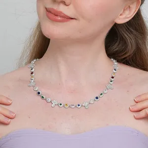 Shining Star Jewelry Woman's Hip Hop With Gold Plated Cross Necklace Chain thumbnail-4