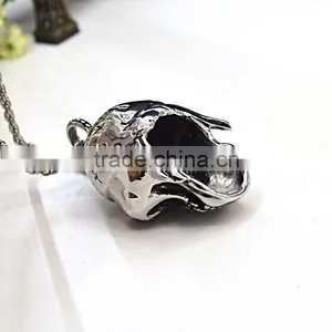 Custom Jewelry Necklace Jewelry Silver Men Skull Pendant Necklace Jewellery Supplier's Choice thumbnail-4