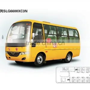 Most Advanced Safety International School Bus Model SLG6660XC3Z Dimensions 7m 36 SEATS thumbnail-1