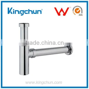 Watermark Chrome-Plated Brass Waste Bottle Trap Drain Plumbing Bathroom Siphon thumbnail-1