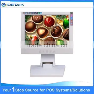 DTK-1208R USB Inut TFT LED 12 Inch White Touch Monitor thumbnail-1