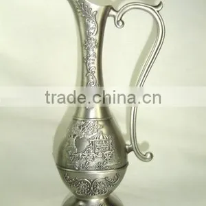 Elegant Polished Metal Docrative Vase thumbnail-1