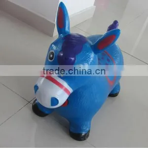 Jumping Animal Toy Pony With Pump thumbnail-1