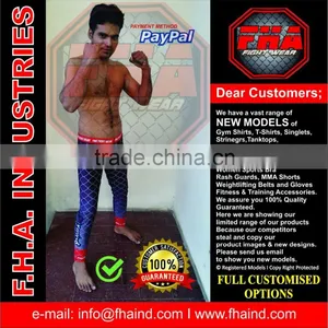 MMA Legging Custom Yoga Tight Yoga Wear Yoga Fitness Pants for Men Women Compression Leggings By FHA INDUSTRIES thumbnail-1
