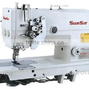 SunSir SS-D875N High Speed Double-needle Needle Feed Sewing Machine thumbnail-1