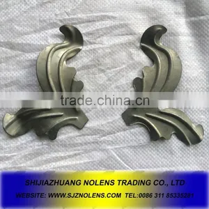 Popular Decorative Stamped Iron Rossets,Stamping Iron Sheet Ornaments thumbnail-1