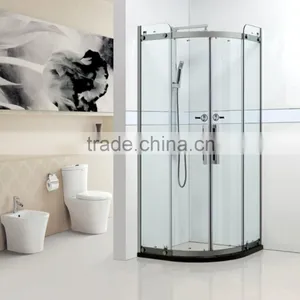New Arrival Fancy Glass Shower Enclosure With Marble Trim thumbnail-5