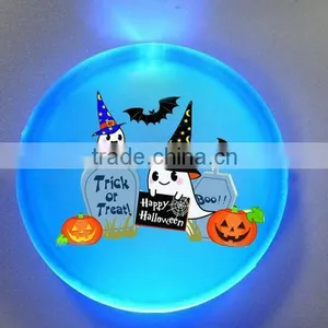 Promotion Gifts Customer Logo Pin Badge Voice Activate Sound Control Flashing Badge thumbnail-1
