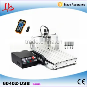 Best Combination CNC Engraving Machine 6040 USB 3axis With Mach3 Remote Control thumbnail-1