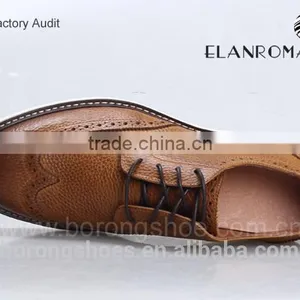 British Style Casual Shoe for Men With Brogue Design Leather Casual Shoe thumbnail-5