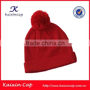 Oem Designed Pom Pom Beanie Hat thumbnail-1