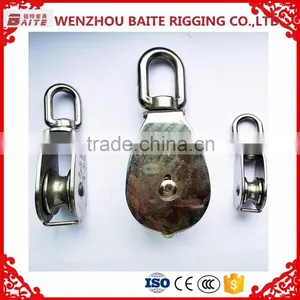 Industrial More Than 250kg CE Approved Manual Chain Hoist Pulley Block thumbnail-2