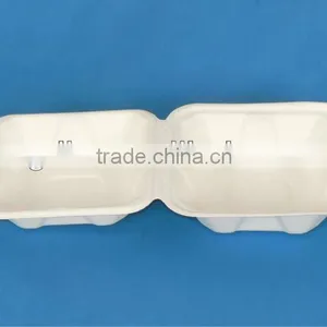 Dispostable Bagasse Pulp Take Away Box thumbnail-2