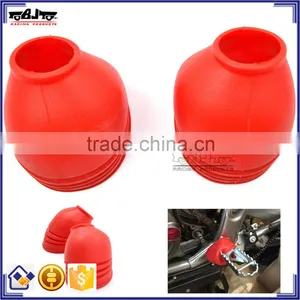 BJ-FPC-001-RD Motorcycle Foot Pegs High Performance Foot Peg Cover PVC For Dirt Bike Off Road Bike thumbnail-1