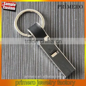 Cute Metal Whistle Key Chain Creative Trinket Novelty Items Charm Keyring thumbnail-1