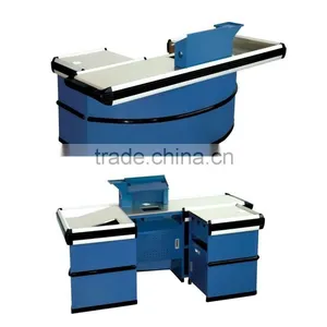 Shop Cash Counter Design Checkstand Used in Supermarket thumbnail-2