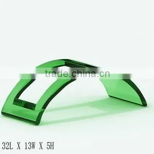 Classic Excellent Acrylic Single Wine Bottle Display Rack thumbnail-1