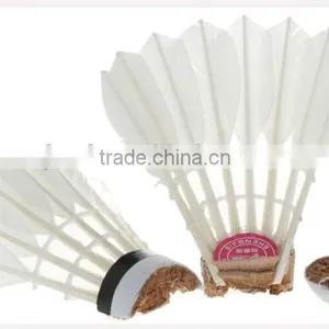 Special Cheap Badminton Shuttlecock Teal Feather Ball For Club Using thumbnail-4