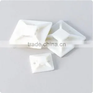 High Quality Self Adhesive Plastic Nylon Cable Tie Mount Cable Tie Holder thumbnail-3