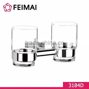 Factory New 2016 Brass Chrome Plated Double Tumbler Holder thumbnail-1