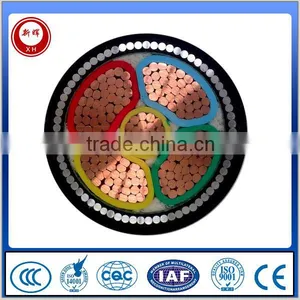 0.6/1KV Copper or Aluminum Conductor XLPE Insulated Armoured LV Electric Cable thumbnail-1