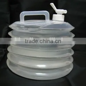 Outdoor Plastic Camping Folding Bucket thumbnail-1