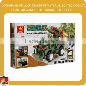 Guangdong DIY Plastic Building Blocks Military Toys for Kids thumbnail-1