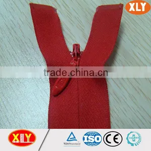 China XLY Zipper #8 Close End Polyester Tape Invisible Zipper thumbnail-3