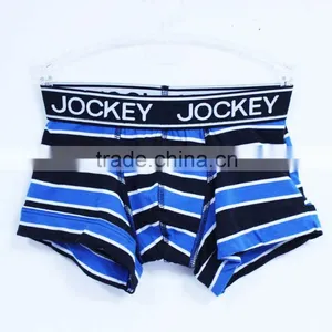 China Children's Underwear Factory Orgainc Cotton Boxer With Stripe Teen Boy Underwear thumbnail-1