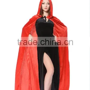Halloween Hot Sale Red Mysterious Women Fancy Dress Suit Party Instant Costume thumbnail-2