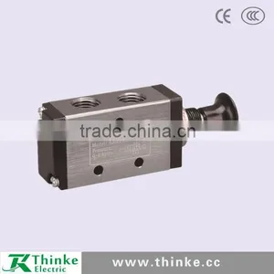 4R210-08 G1/4" Air Inlet Five Way Two Position Manual Hand Pull Valve thumbnail-1