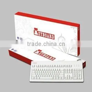 White and Red Kraft Carton Box for Keyboard,custom Offset Carton Box thumbnail-2