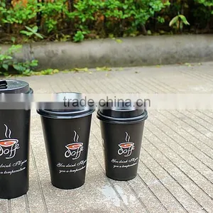 Wholesale Custom Disposable Paper Cups for Coffe ,milk Tea thumbnail-3