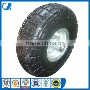 Polyurethane Pu Foam Flat Free Tire 4.10/3.50-4 thumbnail-1