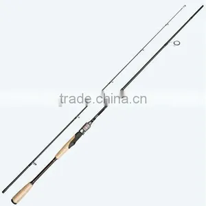 Baitcasting/Spinning Fishing Rod Lightweight 2 Section Portable Fishing Rod Medium-Action Graphite Pole With Japanese 40-ton Tor thumbnail-1