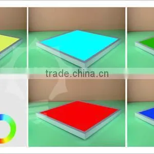 RGB Ultra Thin 600x600 Full Color Series Led Panel Lights Color Changeable for Club thumbnail-1