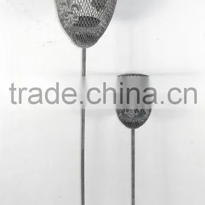 S/2 Metal Flower Sticks w/ Wire Holders thumbnail-1