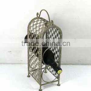 3 Places Vaulted Metal Wine Holder thumbnail-1